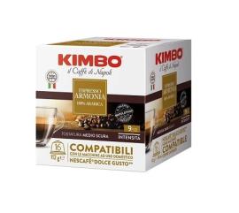 Cápsulas café Kimbo armonia 100% arabica x16