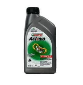 Aceite Castrol Actevo 20W-50 p/motocicletas 4T 1lt