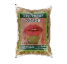 Aceitunas verdes Gibur rodajas 1kg esc.