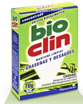 Aditivo bioenzimatico Bio Clin para graseras 70gr