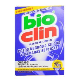 Aditivo bioenzimatico Bio Clin para pozos negros 70gr