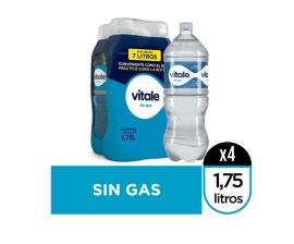 Agua Vitale s/gas 4 bot x1.75lt