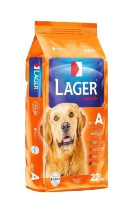 Alimento perro Lager prem.adulto 22kg