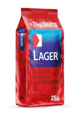 Alimento perro Lager prem.adulto 25kg