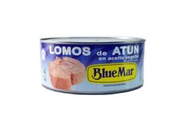 Atún Bluemar lomos en aceite vegetal 354gr