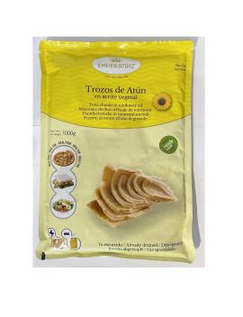 Atún Emperatriz trozos en ac. vegetal 1kg