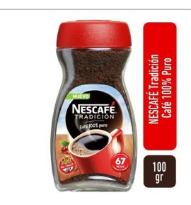 Café Nescafe tradic. granulado frasco 100gr
