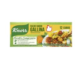 Caldo Knorr gallina 12 cubos