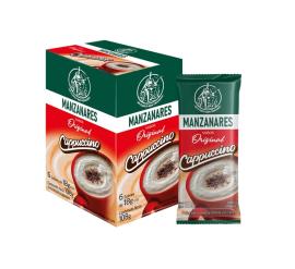 Cappuccino Manzanares original 6 sobres 18gr c/u
