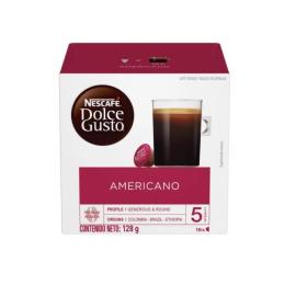 Cápsulas café Dolce Gusto americano x16