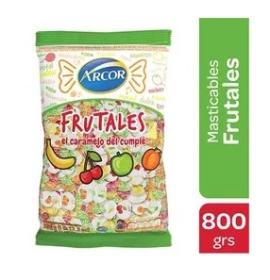 Caramelos Arcor frut. masticables 800gr