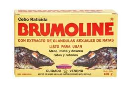 Cebo raticida Brumoline 100gr