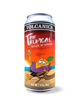 Cerveza Volcanica Tropical IPA maracuyá 473ml