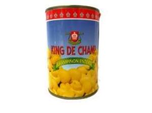 Champiñones enteros King 400gr