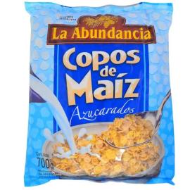 Copos de maíz La Abundancia azuc. 700gr