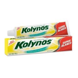 Crema dental Kolynos sup. blanco 180gr