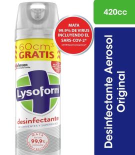 Desinfectante aero. Lysoform 420ml