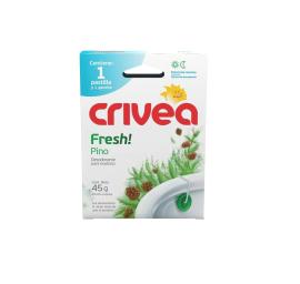 Desodorante p/inodoro Crivea fresh pino 45gr
