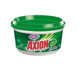 Detergente Axion en crema limón 450gr