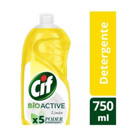 Detergente Cif Bio active gel limón 750ml