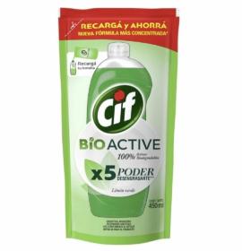 Detergente Cif bio active lima rec.450ml