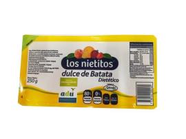 Dulce de batata Los Nietitos diet. 250gr