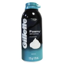 Espuma de afeitar Gillette sensitive 179ml