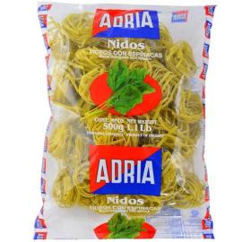Fideos Adria espinaca nido2 500gr