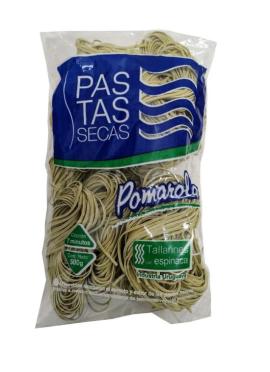 Fideos Pomarola espinaca nido1 500gr