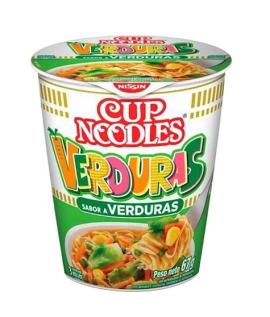 Fideos instant. Noodles cup verduras 67gr