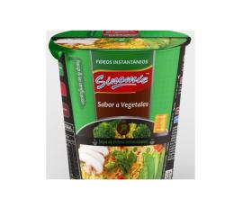 Fideos instant. Sinomie box vegetales 65gr