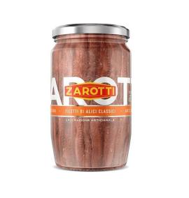 Filetes de Anchoas en ac. girasol Zarotti 720gr