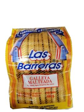 Galletas Las barreras malteada 400gr