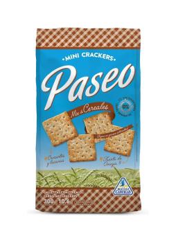 Galletas mini crackers Paseo multicereal 300gr