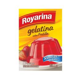 Gelatina Royarina frutilla 50gr