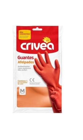 Guantes Crivea afelpados talle M ( 7-7 y 1/2 )