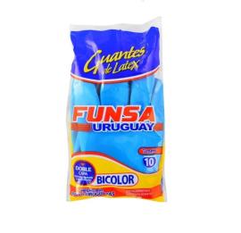 Guantes Funsa bicolor 10