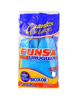 Guantes Funsa bicolor 9 1/2