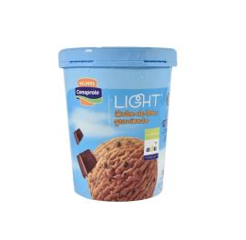 Helado Conaprole light dulce d.leche graniz 900ml