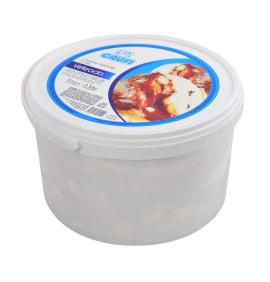 Helado Crufi crema veteada c/ddl y choco. 5lt