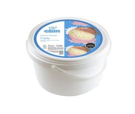 Helado Crufi vainilla, choco y frutilla 5lt