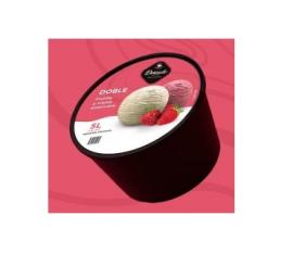 Helado Deseado frutilla y crema americ. 5lt