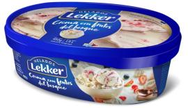 Helado Lekker c/fru. del bosque 900ml