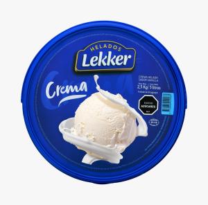Helado Lekker crema 5lt