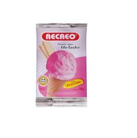Helado en polvo Recreo frutilla 100gr