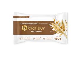 Jabón tocador biofleur leche y avena 180gr