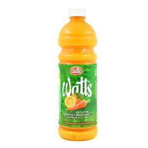 Jugo Watt´s naranja y zanahoria 1.5lt
