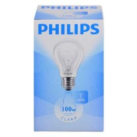 Lámpara PHILIPS luz clara 10unid x100W