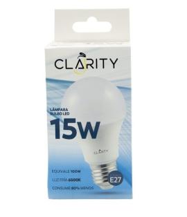 Lámpara led Clarity luz fría 15W