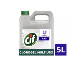 Lavandina en gel Cif Clorogel multiuso 5lt